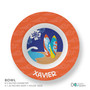 Surf the Waves Blue Kids Placemat