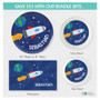 Rocket on the Sky Kids Placemats