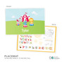 Fun Circus Kids Placemats