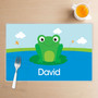Cute Smiley Frog Kids Placemats