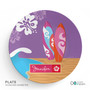 Surfing the Waves Kids Placemat