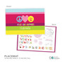 Peace & Love Signs Kids Placemat