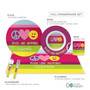 Peace & Love Signs Kids Placemat