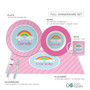 A Rainbow in the Sky Kids Placemat