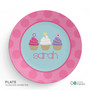 Three Sweet Cupcakes Kids Placemats