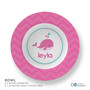 Sweet Pink Whale Kids Placemats