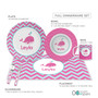 Sweet Pink Whale Kids Placemats