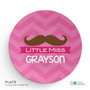 Little Miss Mustache Kids Placemat
