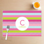 Pastel Stripes Kids Placemat