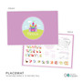 Pretty Heart Castle Kids Placemat