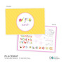 Three Sweet Little Bugs Kids Placemat