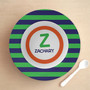 Fun Initials Green Kids Bowl