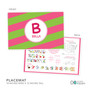 Fun Initials Pink Kids Bowl