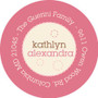 Delicate Pink Circles Kid Address Labels