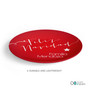 Mensaje de Feliz Navidad Christmas Plate