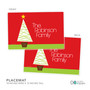 Modern Xmas Tree Christmas Plate