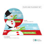 Mr. Snowman Christmas Plate