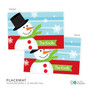 Mr. Snowman Christmas Plate