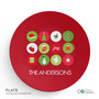 Christmas Symbols Christmas Plate