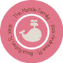 Play Baby Whale Pink Fun Address Labels