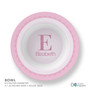 A Shiny Pink Letter Kids Placemat