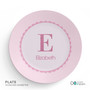 A Shiny Pink Letter Kids Placemat