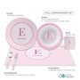 A Shiny Pink Letter Kids Placemat