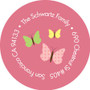 My Sweet Butterflies Kids Name Labels