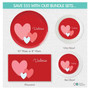 Many Hearts Kids Placemat