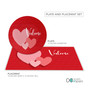 Many Hearts Kids Placemat