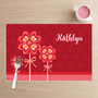Lovely Heart Flower Kids Placemat