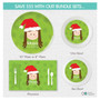 Santa's Hat Girl Kids Placemat