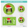 Santa's Hat Girl Kids Placemat