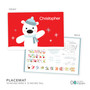 Cute Polar Bear Kids Placemat