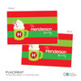 Yummy Hot Cocoa Holiday Placemat