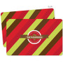Xmas Bold Lines Holiday Placemat