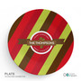 Xmas Bold Lines Holiday Placemat