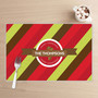 Xmas Bold Lines Holiday Placemat