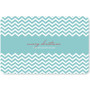 Fancy Blue Zig Zags Holiday Placemat