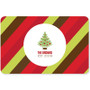 Fancy Xmas Tree Holiday Placemat