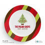 Fancy Xmas Tree Holiday Placemat