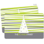 Modern Xmas Lines Holiday Placemat