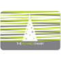 Modern Xmas Lines Holiday Placemat