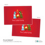 Sweet Red Nativity Holiday Placemat