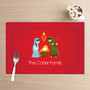 Sweet Red Nativity Holiday Placemat