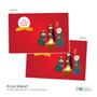 The Three Kings Tradition Holiday Placemat