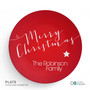 Merry Christmas Message Holiday Placemat