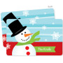 Mr. Snowman Holiday Placemat