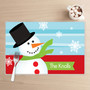 Mr. Snowman Holiday Placemat