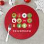 Christmas Symbols Holiday Placemat